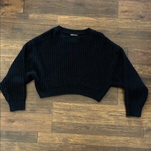 Black Knit Sweater